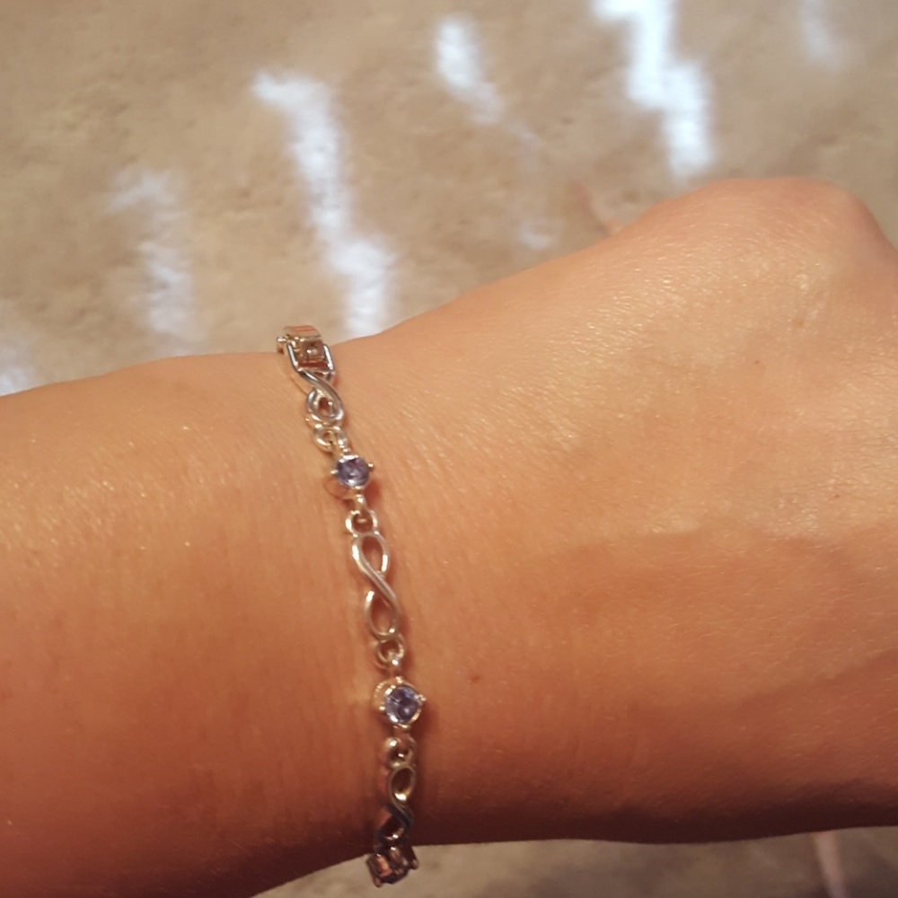 Domestic abuse awareness bracelet